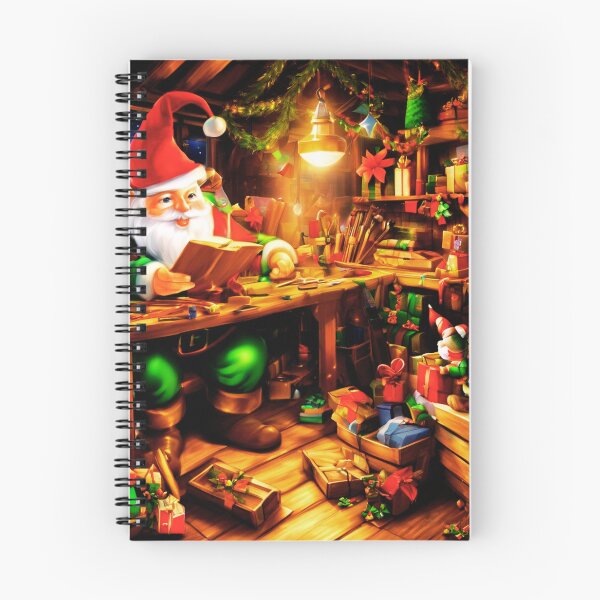 Item preview,  Elves in the Workshop designed and sold by Zofia Sosnecka.
