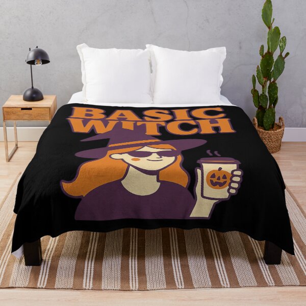 Item preview, Basic Witch – Funny Coffee-Loving Halloween Design designed and sold by AddictiveDesign.