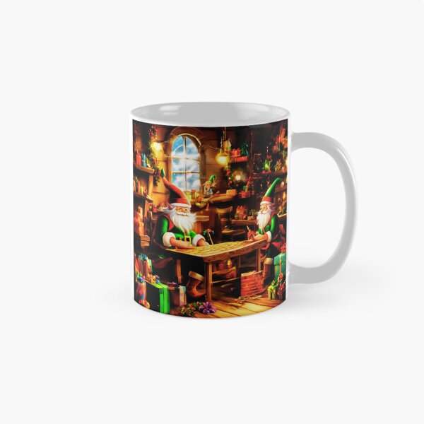 Item preview, Elves in the Workshop designed and sold by Zofia Sosnecka.