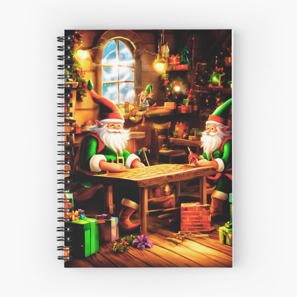 Item preview, Elves in the Workshop designed and sold by Zofia Sosnecka.