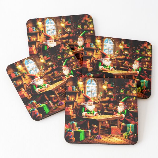 Item preview, Elves in the Workshop designed and sold by Zofia Sosnecka.