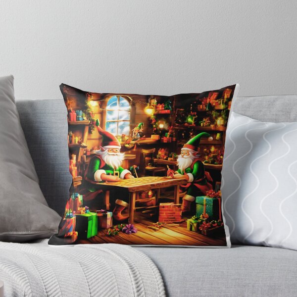 Item preview, Elves in the Workshop designed and sold by Zofia Sosnecka.