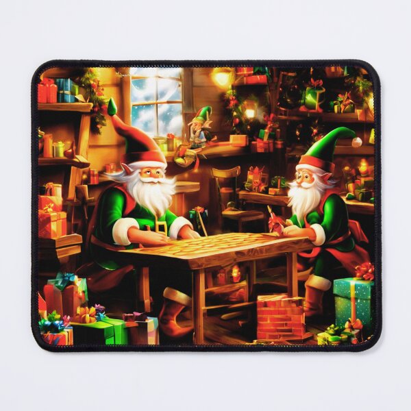 Item preview, Elves in the Workshop designed and sold by Zofia Sosnecka.