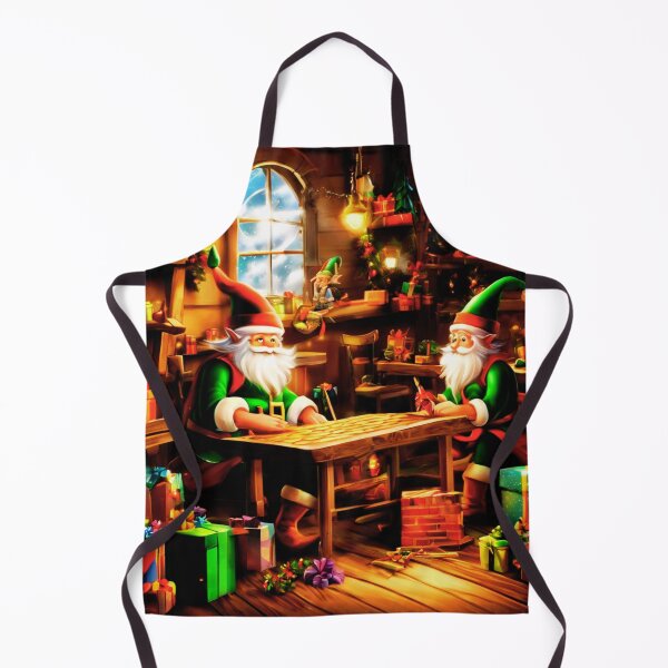 Item preview, Elves in the Workshop designed and sold by Zofia Sosnecka.