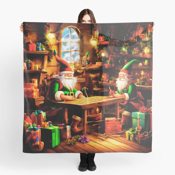 Item preview, Elves in the Workshop designed and sold by Zofia Sosnecka.