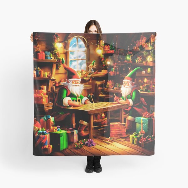 Item preview, Elves in the Workshop designed and sold by Zofia Sosnecka.