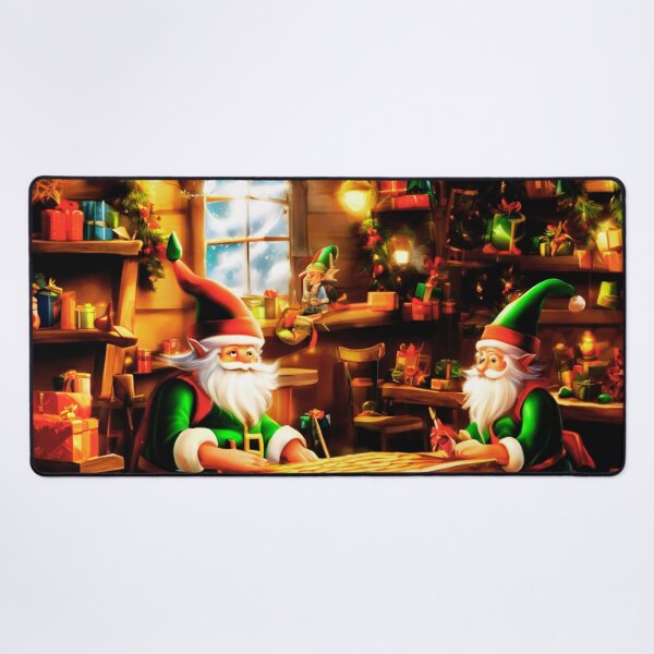 Item preview, Elves in the Workshop designed and sold by Zofia Sosnecka.