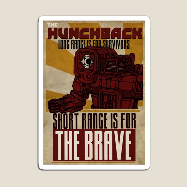 Item preview, Battletech 'Mechs: The Hunchback designed and sold by Blunderstated.