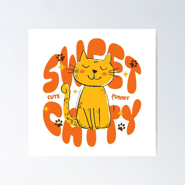 Item preview, Sweet Catty – The sweetest cat in the world designed and sold by Herbys Kreativwelt.