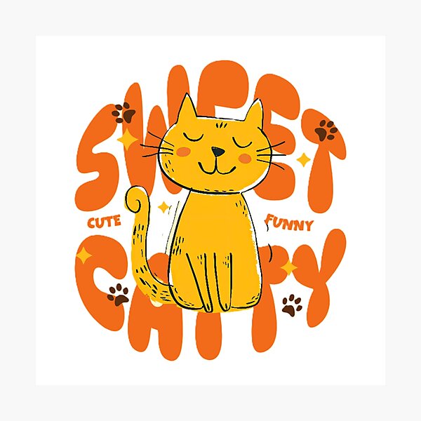 Item preview, Sweet Catty – The sweetest cat in the world designed and sold by Herbys Kreativwelt.