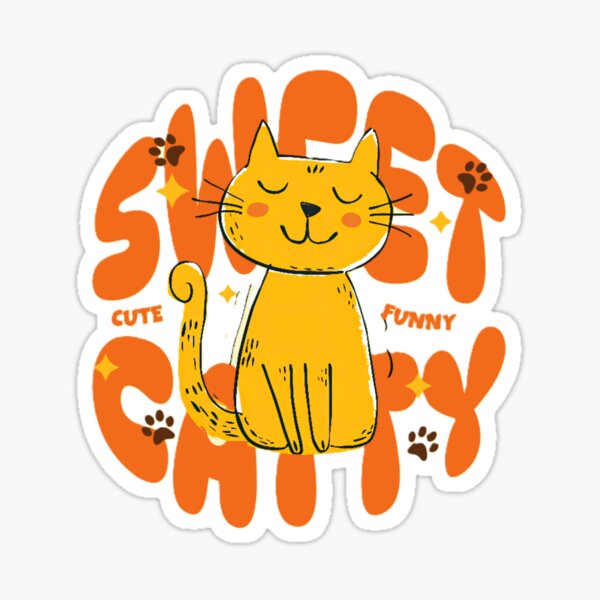 Item preview, Sweet Catty – The sweetest cat in the world designed and sold by Herbys Kreativwelt.