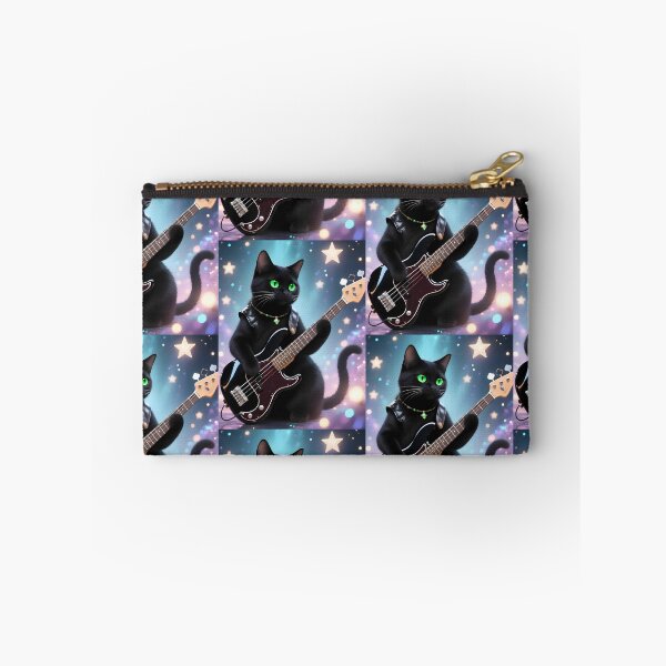Item preview, Emerald-Eyed Nebula Bass Cat designed and sold by Melody-Merch.