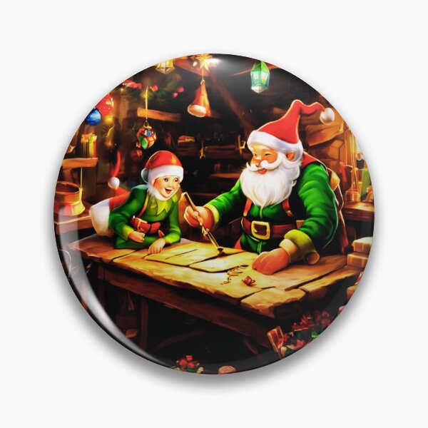 Item preview, Elves in the Workshop designed and sold by Zofia Sosnecka.