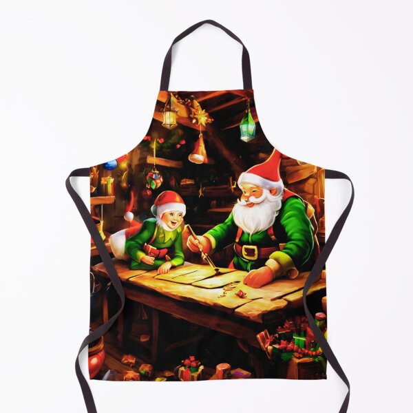 Item preview, Elves in the Workshop designed and sold by Zofia Sosnecka.