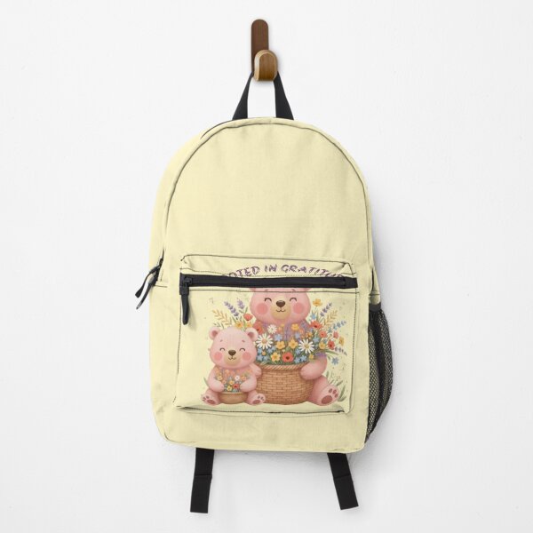 Item preview, Rooted in Gratitude – Cute Bear Family Floral Design designed and sold by V22design.