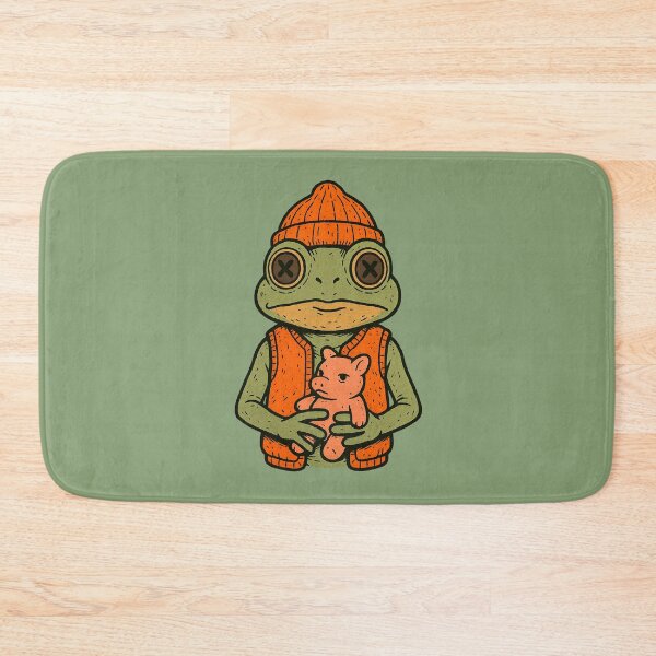 Item preview, Frog With Pig Toy – Weird Cute Pop Surrealism designed and sold by Raddoodles.