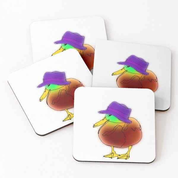 Item preview,  Duck in a Purple Hat – animalzinhats  designed and sold by Ashley’sAnimalz.