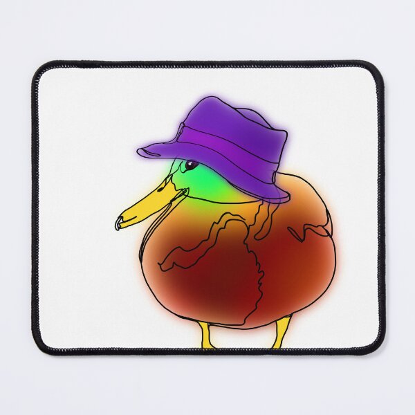 Item preview, Duck in a Purple Hat – animalzinhats designed and sold by Ashley’sAnimalz.