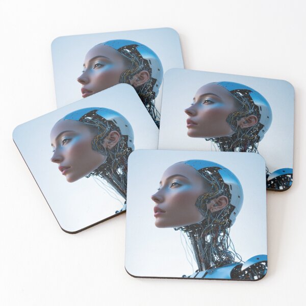 Item preview, Platinum Cyborg Woman 3 designed and sold by 3dvirtualand.