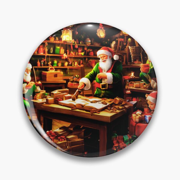 Item preview, Elves in the Workshop designed and sold by Zofia Sosnecka.