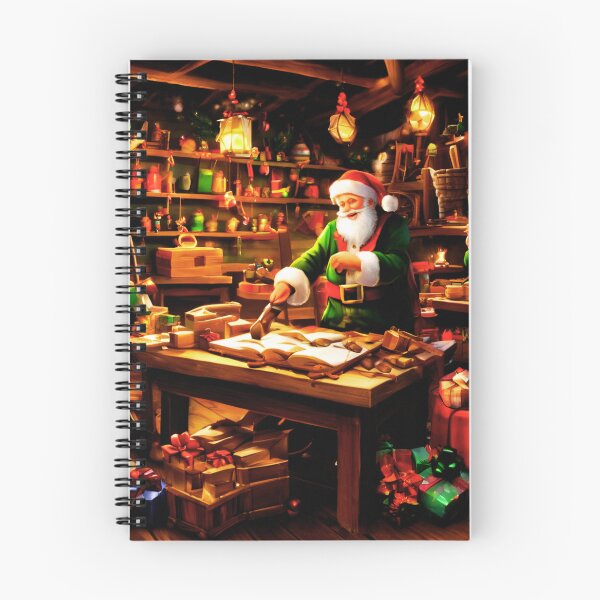 Item preview, Elves in the Workshop designed and sold by Zofia Sosnecka.