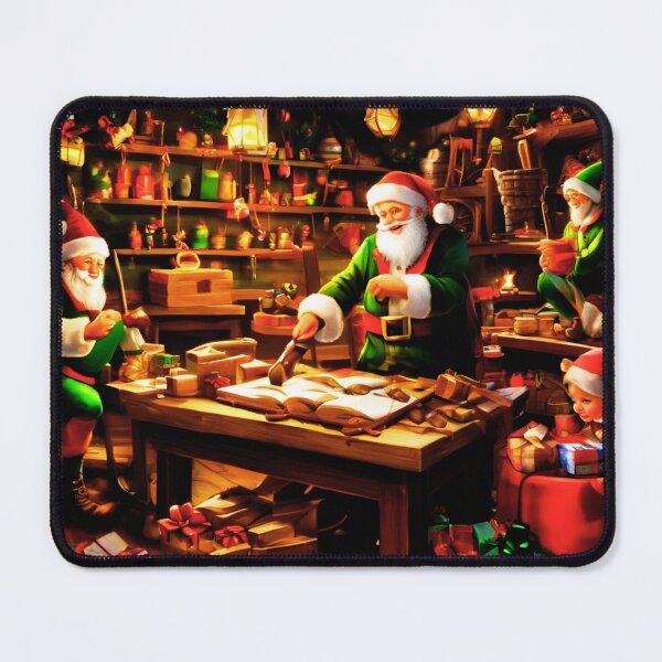 Item preview, Elves in the Workshop designed and sold by Zofia Sosnecka.