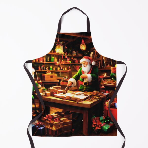 Item preview, Elves in the Workshop designed and sold by Zofia Sosnecka.