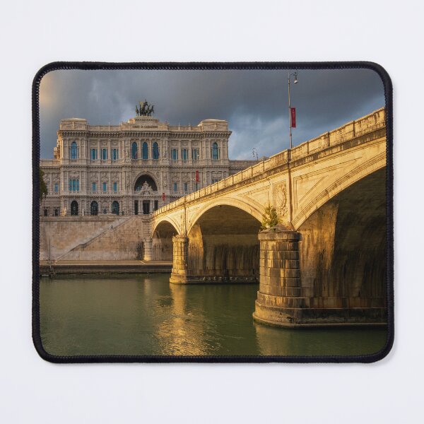 Item preview, Court of Cassation and Ponte Umberto in Sunset Light designed and sold by Kasia Design.