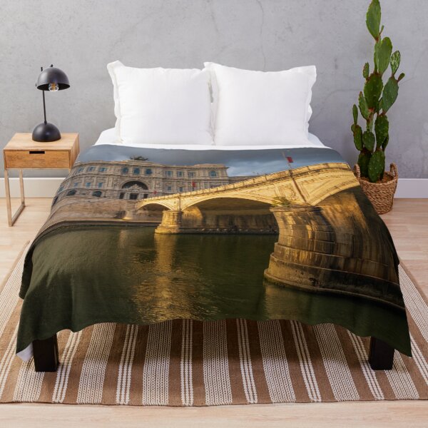 Item preview, Court of Cassation and Ponte Umberto in Sunset Light designed and sold by Kasia Design.