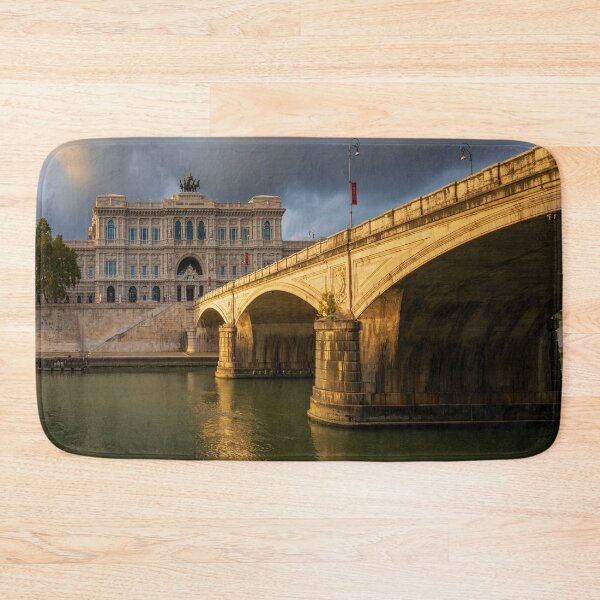Item preview, Court of Cassation and Ponte Umberto in Sunset Light designed and sold by Kasia Design.
