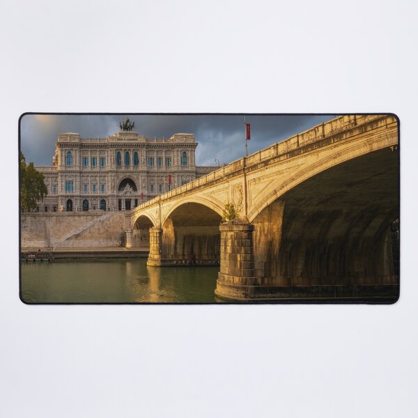 Item preview, Court of Cassation and Ponte Umberto in Sunset Light designed and sold by Kasia Design.
