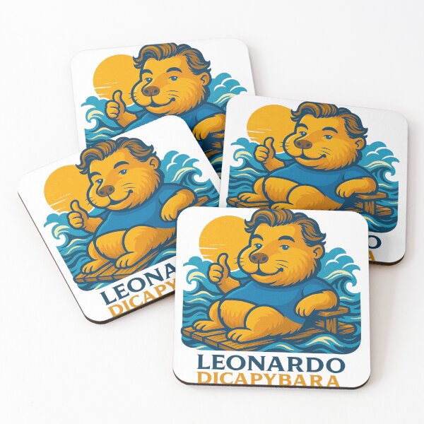 Item preview, Leonardo DiCapybara – King of the Raft designed and sold by OddJobsOnly.