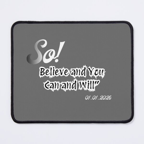 Item preview, Believe And You Can And Will Motivational Mindset designed and sold by LANCEWISEMEDIA.