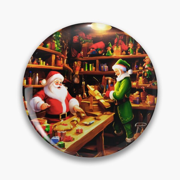 Item preview, Elves in the Workshop designed and sold by Zofia Sosnecka.