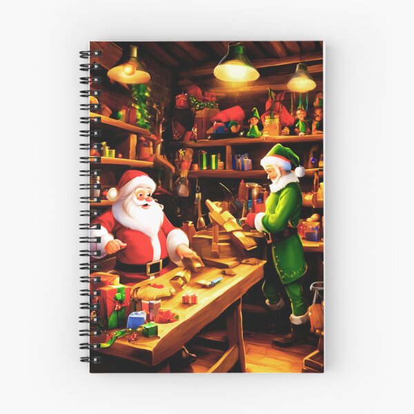 Item preview, Elves in the Workshop designed and sold by Zofia Sosnecka.