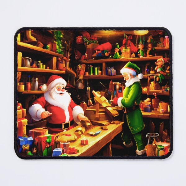 Item preview, Elves in the Workshop designed and sold by Zofia Sosnecka.