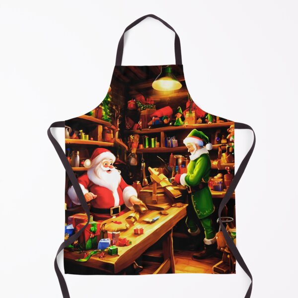 Item preview, Elves in the Workshop designed and sold by Zofia Sosnecka.