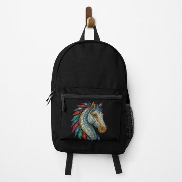 Item preview, Gemstone Mosaic Horse Portrait designed and sold by DigitalGemArt.
