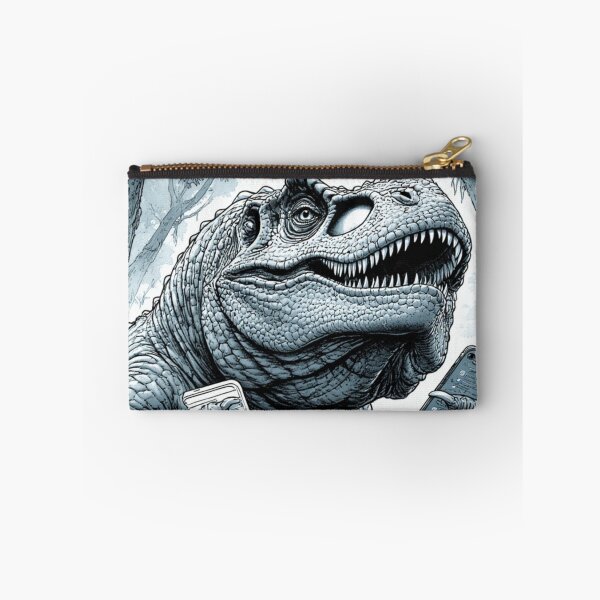 Item preview, T-Rex Using Smartphones in the Jungle designed and sold by YAM716.