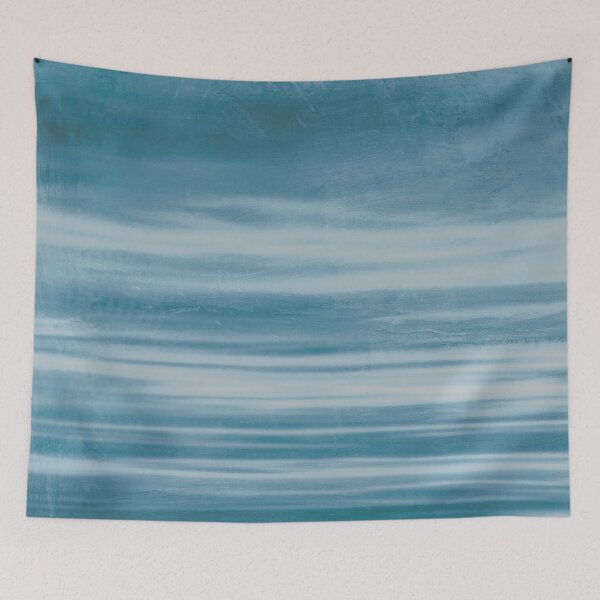 Item preview, Textured Sunrise I - Blue designed and sold by Skyline-Art-Inc.