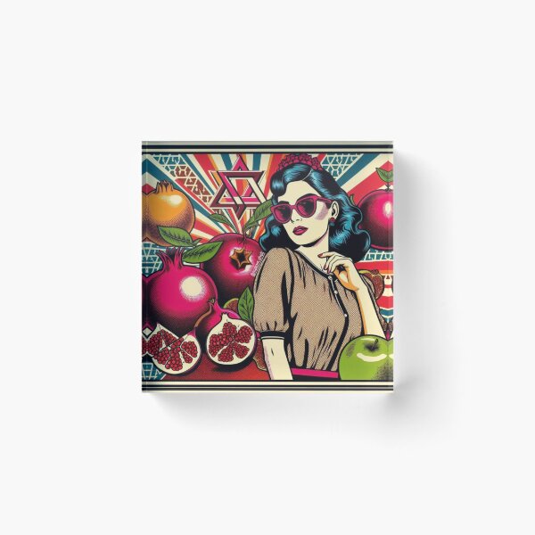 Item preview, Glam Pomegranate Jewess designed and sold by makomsheli.