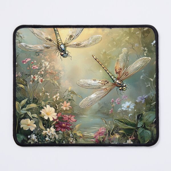 Item preview, Dragonflies in Sylvan Glade designed and sold by CraftedHome.