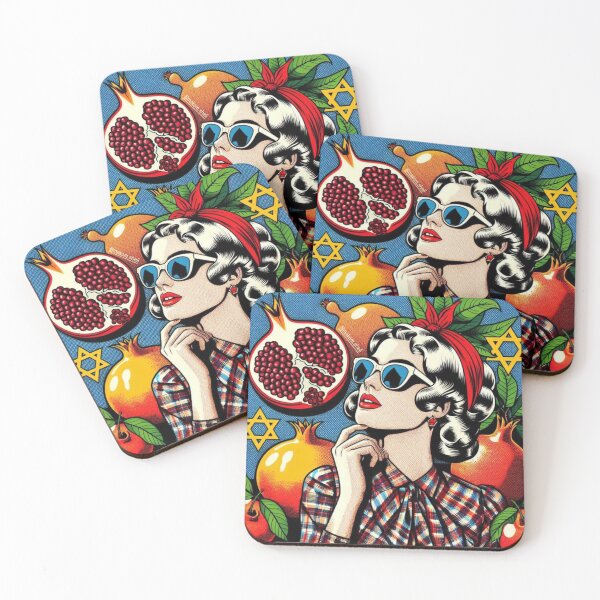 Item preview, Glam Pomegranate Jewess designed and sold by makomsheli.