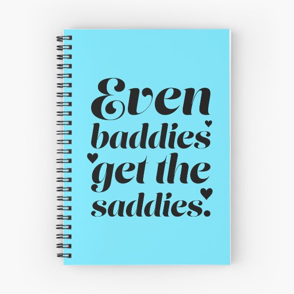 Item preview, Even Baddies Get the Saddies - Black designed and sold by sillyjess.