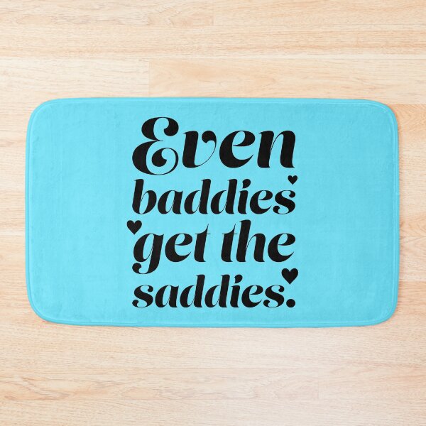 Item preview, Even Baddies Get the Saddies - Black designed and sold by sillyjess.