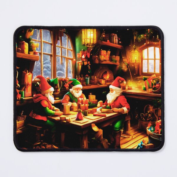 Item preview, Elves in the Workshop designed and sold by Zofia Sosnecka.