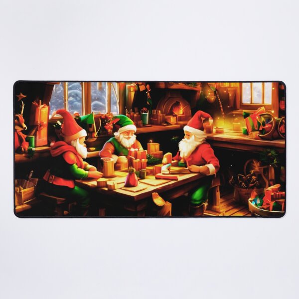 Item preview, Elves in the Workshop designed and sold by Zofia Sosnecka.