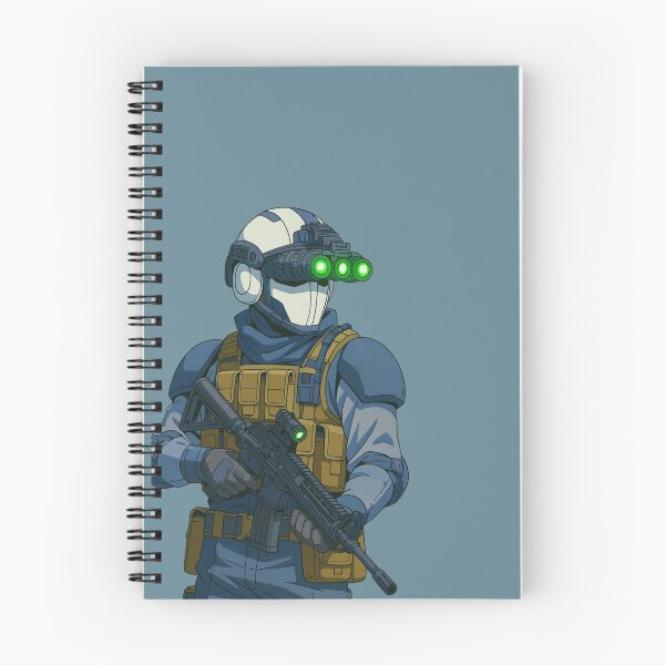 Item preview, 2077 TACOPS TROOPER (GREY) designed and sold by MemetacSupply.
