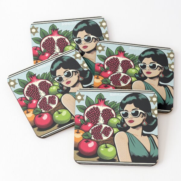 Item preview, Glam Pomegranate Jewess designed and sold by makomsheli.
