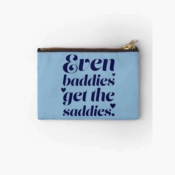 Item preview, Even Baddies Get the Saddies - Navy Blue designed and sold by sillyjess.